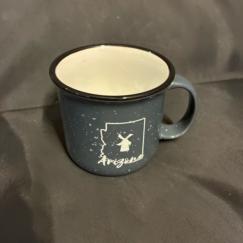 Arizona Blue Speckled Mug Dutch bros
